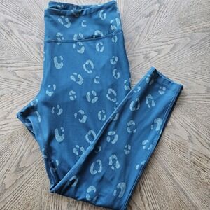 Lulu Inspired Zelos Women's Plus‎ Size 2X  Performance Leggings | Leopard Print